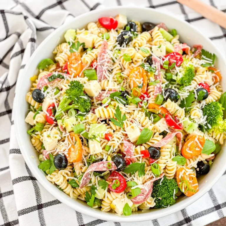 Italian Dressing Pasta Salad