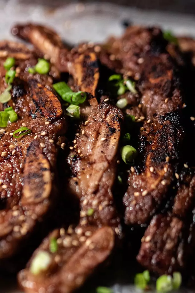 Korean Kalbi BBQ Short Ribs
