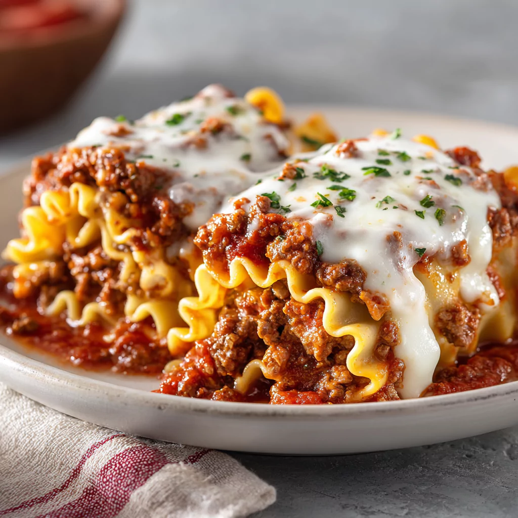 Cheesy Lasagna Roll-Ups - Family-Style Comfort in a Bite

