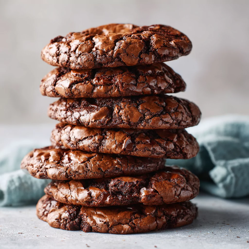 Chewy Brownie Mix Cookies