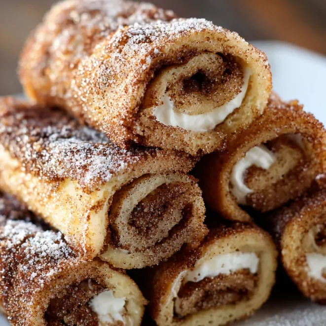 Cinnamon Swirl French Toast Roll-Ups