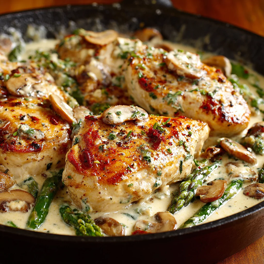 Creamy Million-Dollar Chicken Skillet