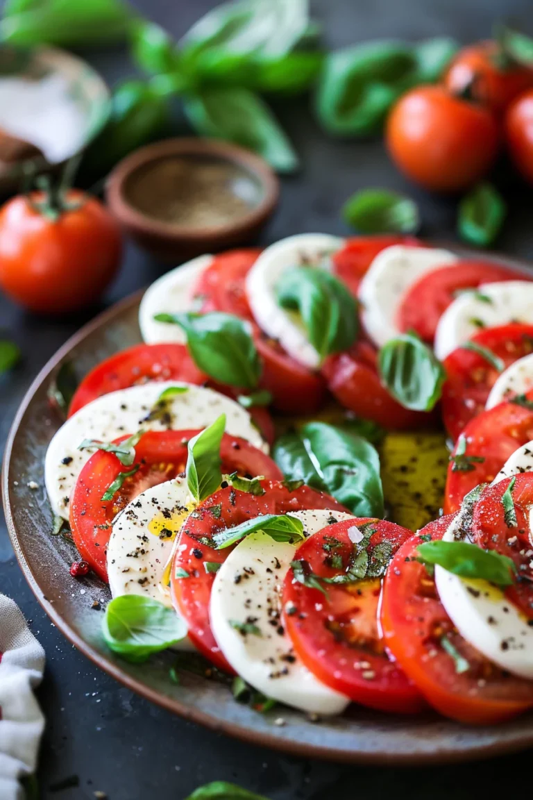 Fresh Tomato Mozzarella Salad