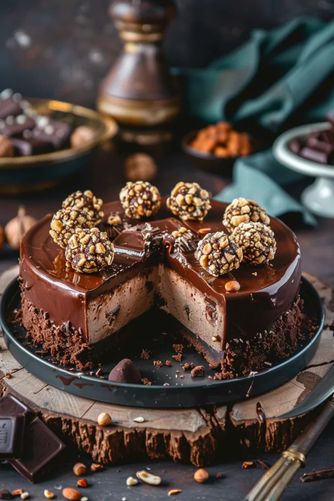 Ferrero Rocher Cheesecake
