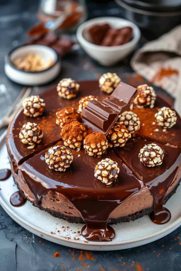 Ferrero Rocher Cheesecake