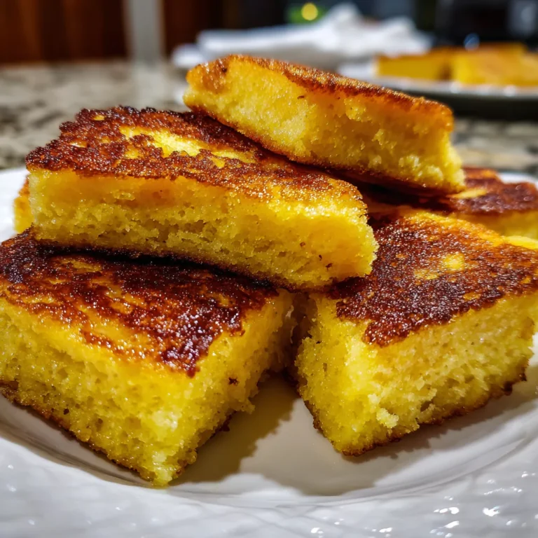 Classic Southern Fried Cornbread Hoecakes