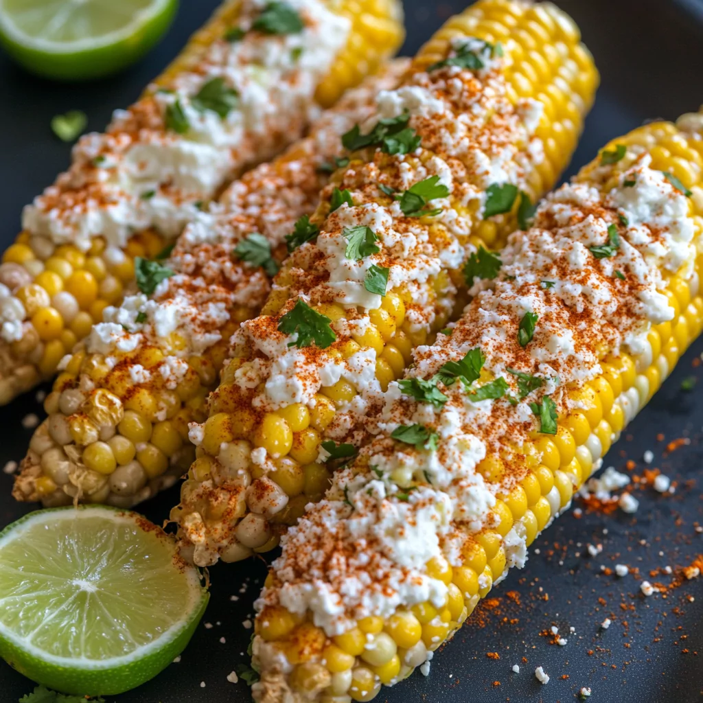 Authentic Mexican Street Corn (Elote)