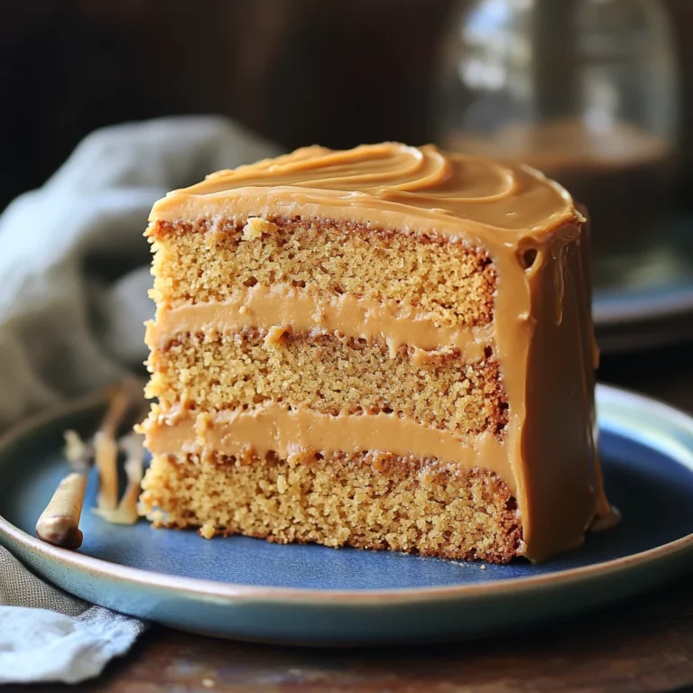 Old-Fashioned Butterscotch Cake with Caramel Frosting
