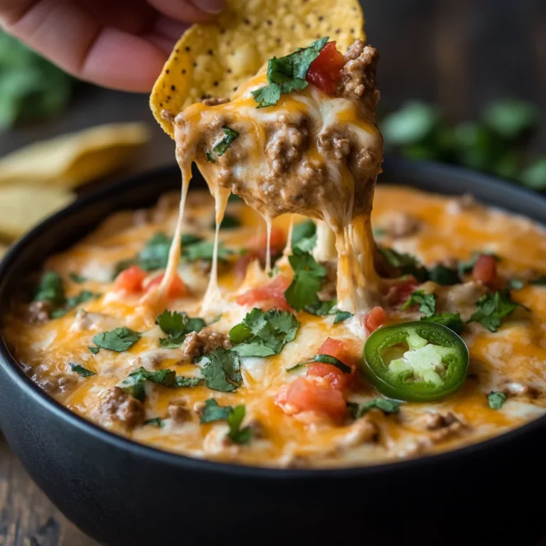 Ultimate Slow Cooker Taco Cheese Dip