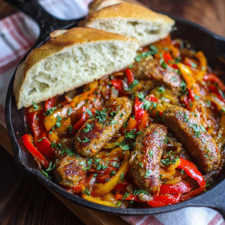 Italian Sausage, Peppers, and Onions – A Hearty, Flavor-Packed Comfort Meal!