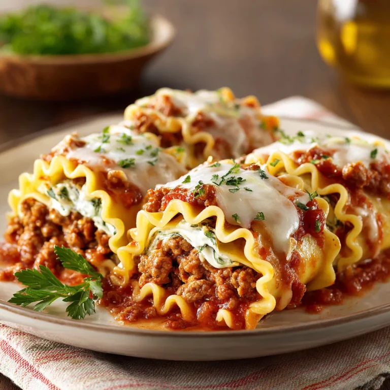 Cheesy Lasagna Roll-Ups - Family-Style Comfort in a Bite