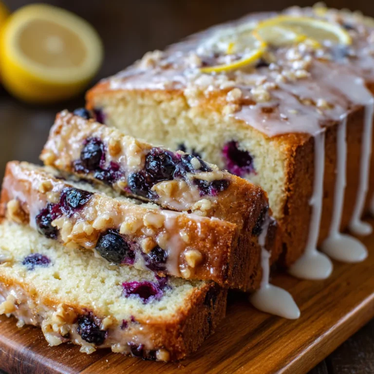 Sunshine Lemon Blueberry Loaf