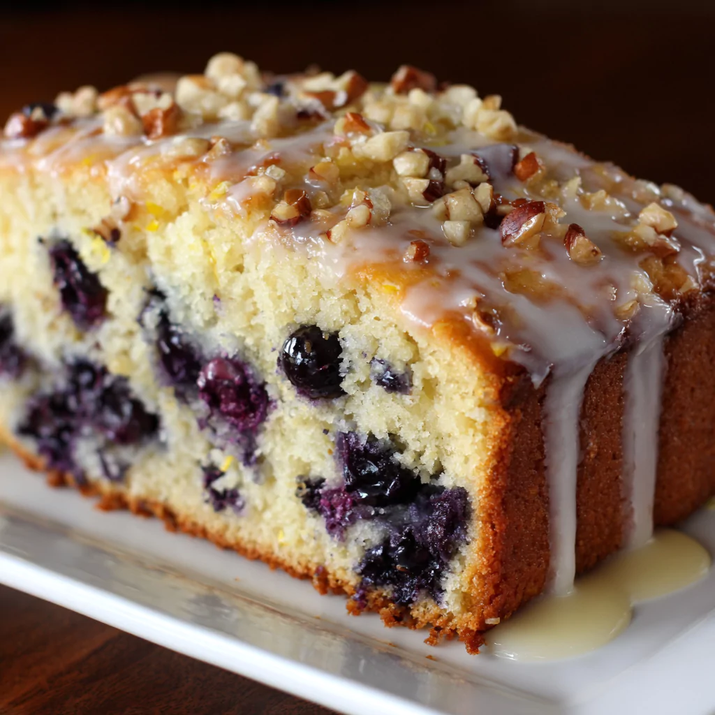 Sunshine Lemon Blueberry Loaf
