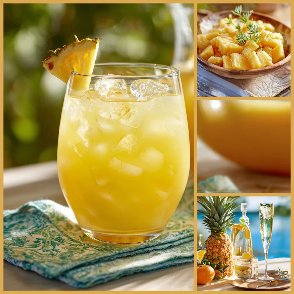 🍍Sunshine Pineapple Lemonade Punch