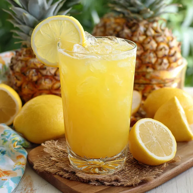 🍍Sunshine Pineapple Lemonade Punch