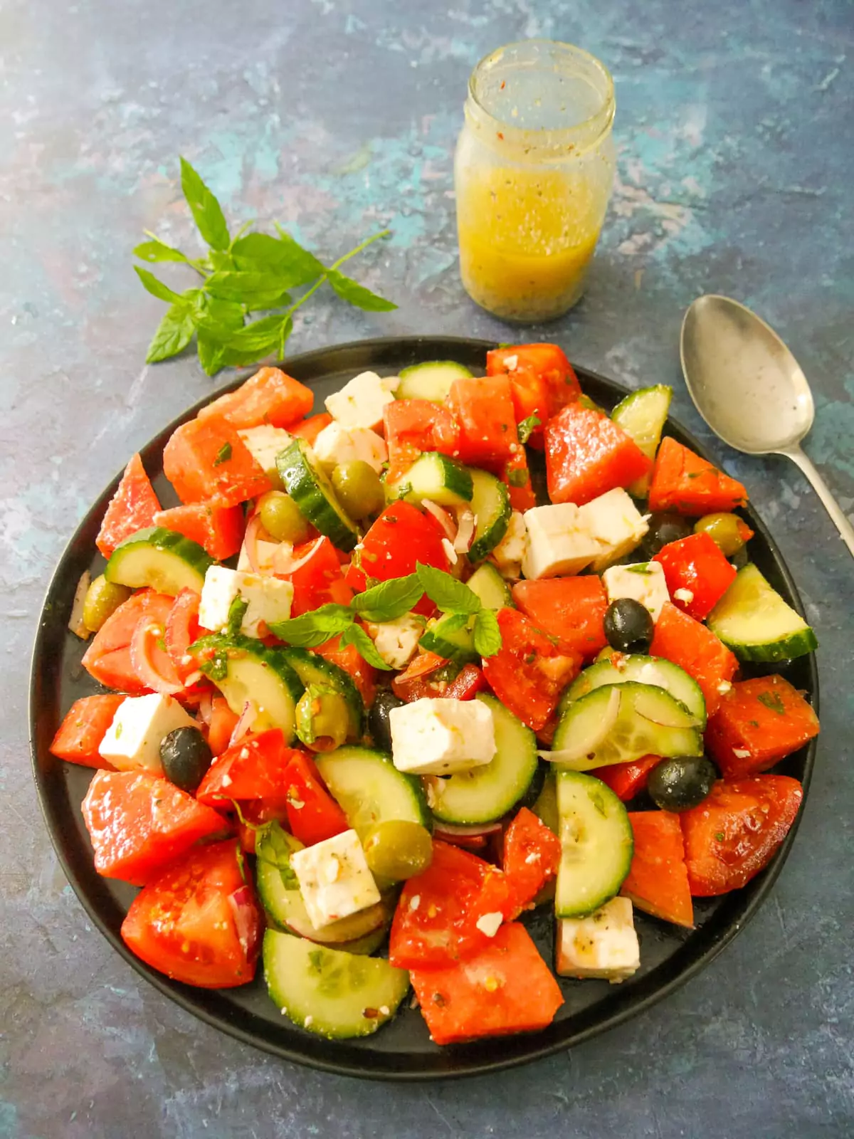 Watermelon Feta Salad — A Perfect Balance of Sweet, Salty, and Fresh