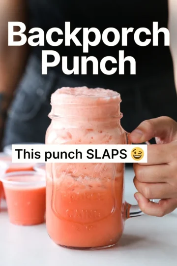 Backporch Punch: A refreshing fruit recipe.