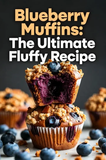 Blueberry Muffins: The Ultimate Fluffy Recipe.