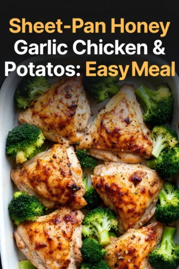 Sheet-Pan Honey Garlic Chicken & Potatoes: Easy Meal