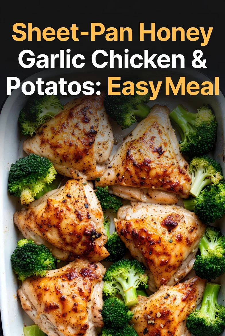Sheet-Pan Honey Garlic Chicken & Potatoes: Easy Meal