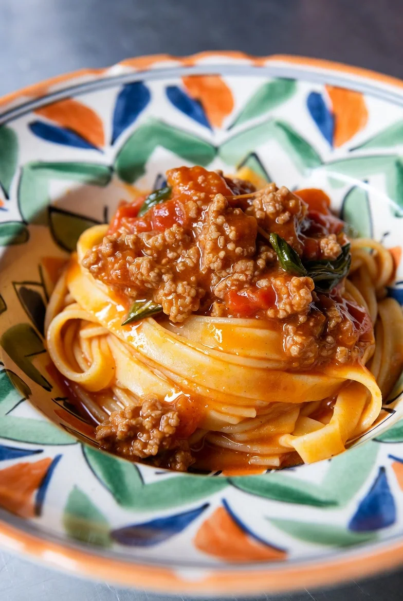 Italian Drunken Noodles: A Quick Fusion Recipe.