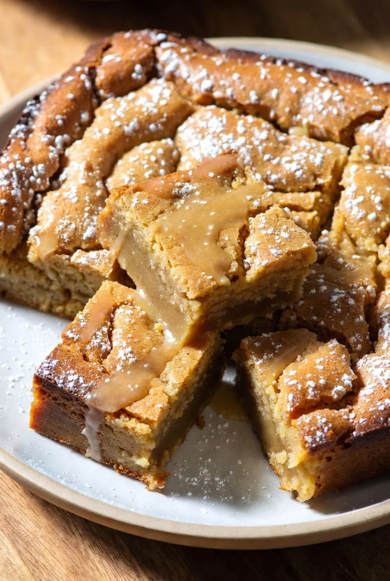 Lemon Blondie Bars: This easy recipe is so chewy!