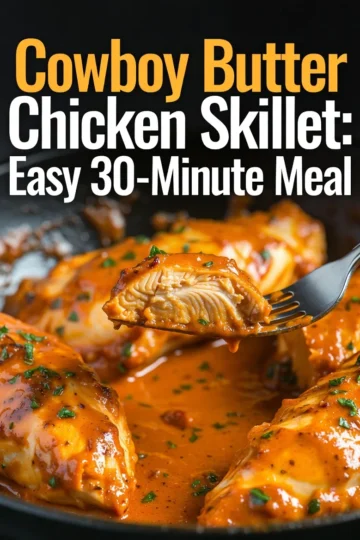Cowboy Butter Chicken Skillet: Easy 30-Minute Meal