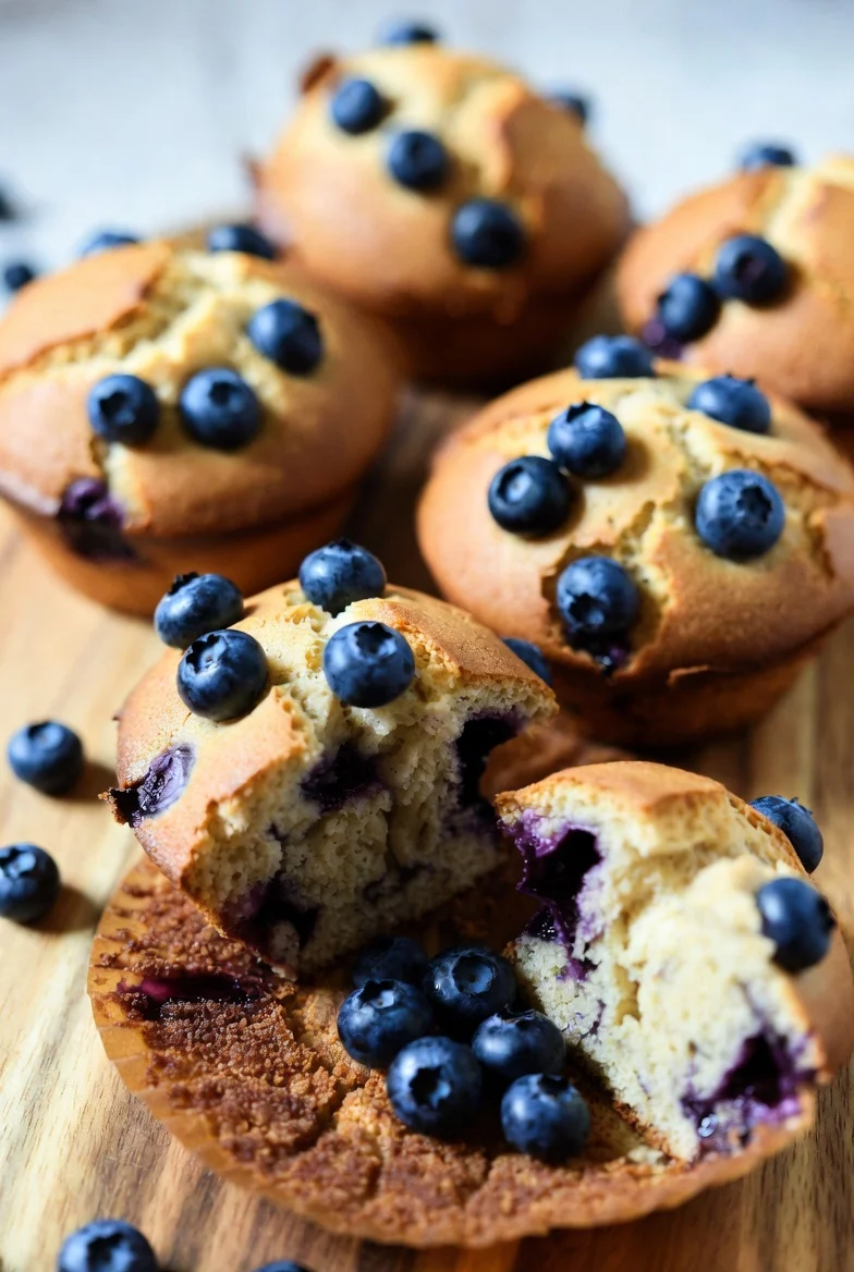 Blueberry Muffins: The Ultimate Fluffy Recipe.