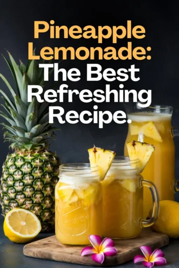 Pineapple Lemonade: The Best Refreshing Recipe.
