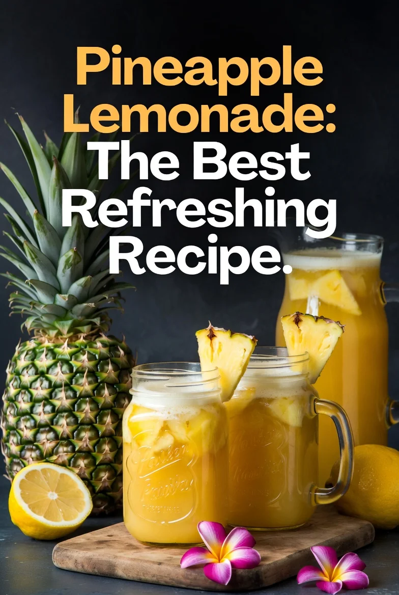 Pineapple Lemonade: The Best Refreshing Recipe.