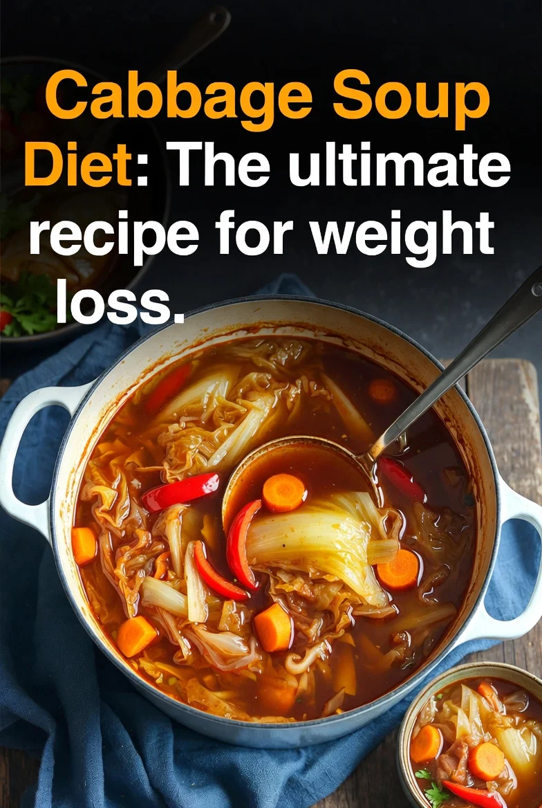 Cabbage Soup Diet: The ultimate recipe for weight loss.