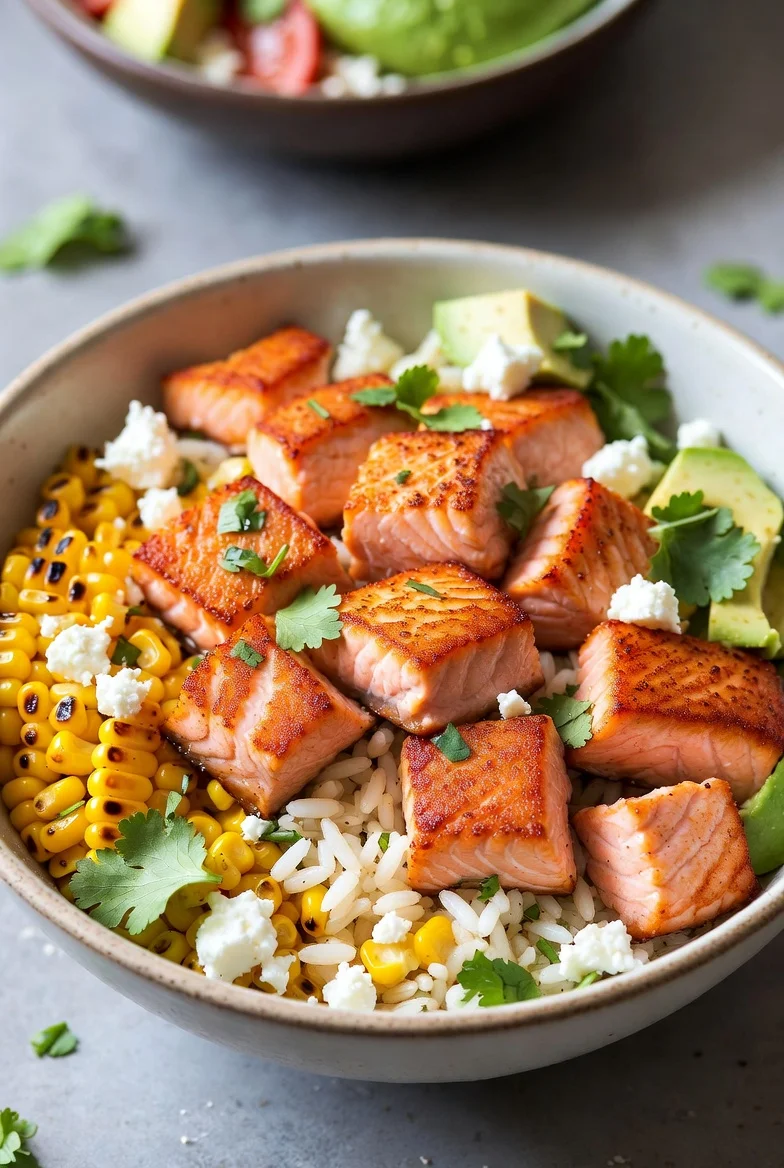 Spicy Chipotle Honey Salmon Bowls You Must Try!