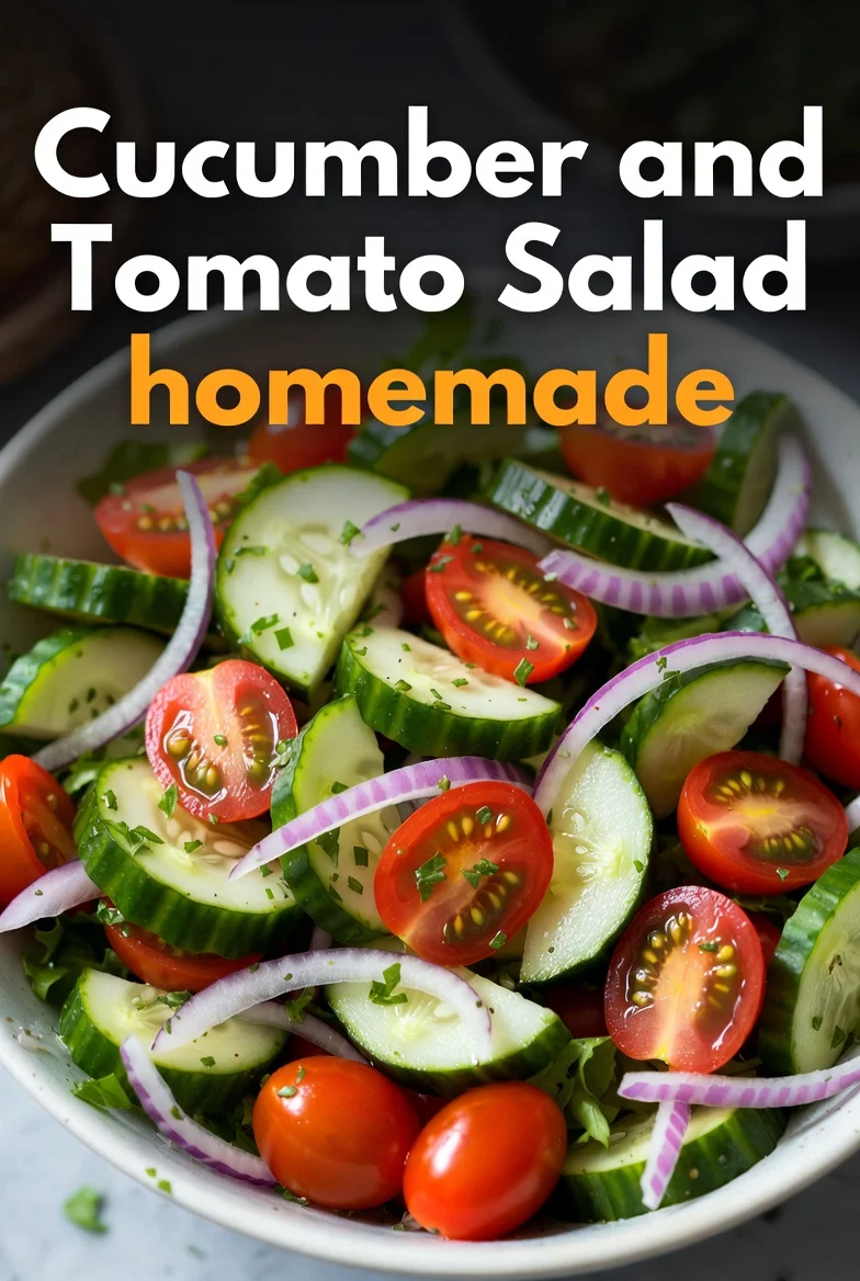 Cucumber and Tomato Salad: Easy 15-Minute Recipe
