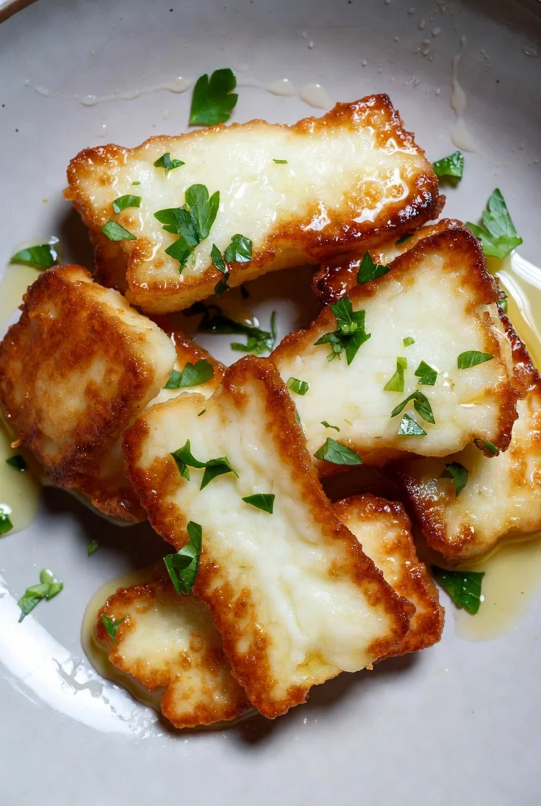 3-Ingredient Pan-Fried Halloumi: Easy Crispy Fix!