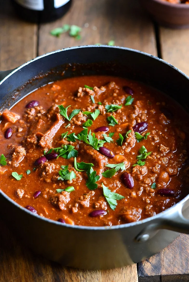 Chili con Carne: The Best Easy One-Pot Recipe.