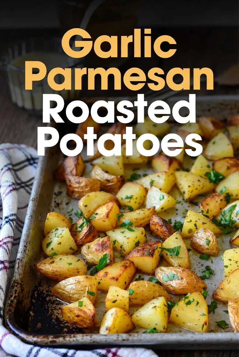 Garlic Parmesan Roasted Potatoes