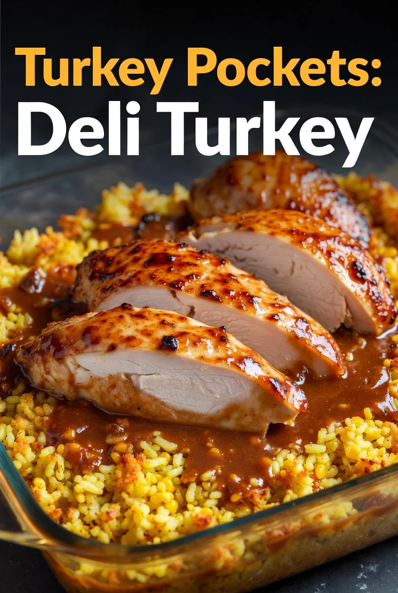 Turkey Pockets: Deli Turkey recipe for easy meals.