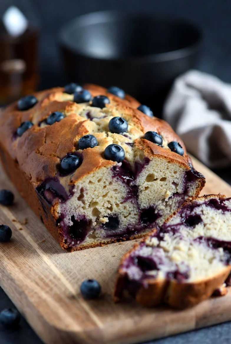 Blueberry Muffin Bread is the easiest moist loaf.
