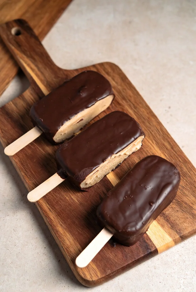 Creamy Chocolate Ice Cream Bars (Homemade) Recipe