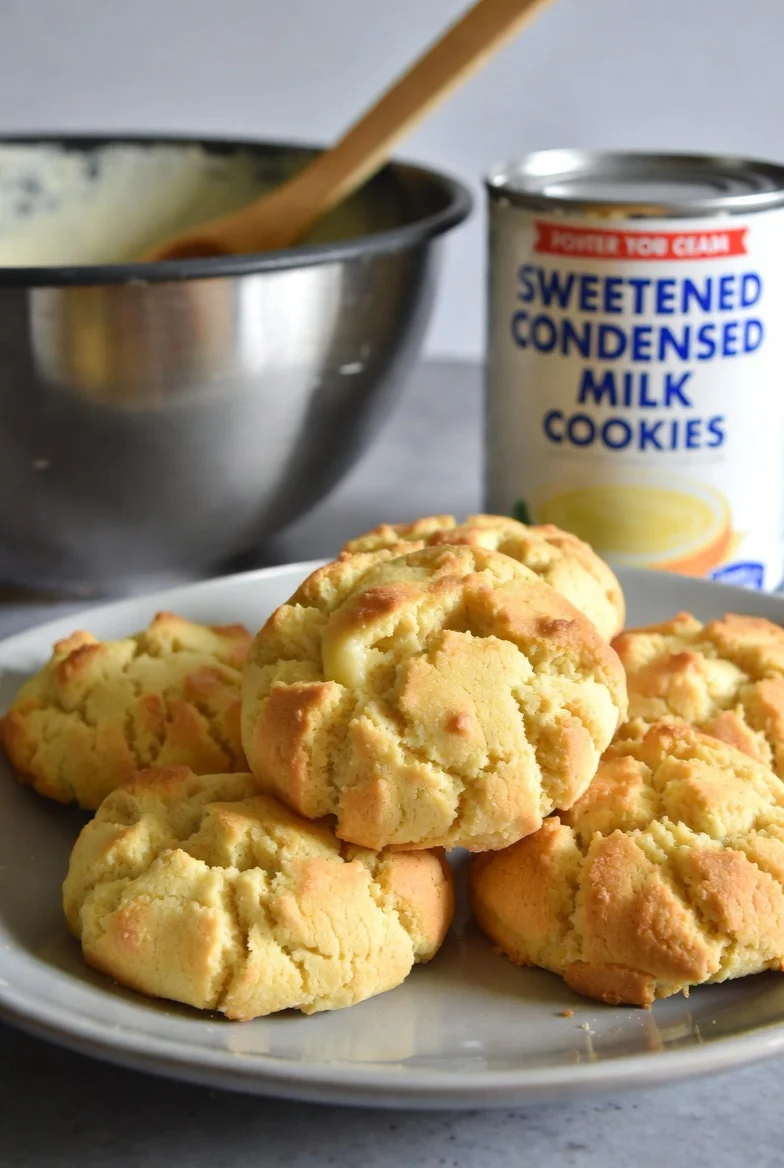 Sweetened Condensed Milk Cookies: Easy 3-Step Recipe