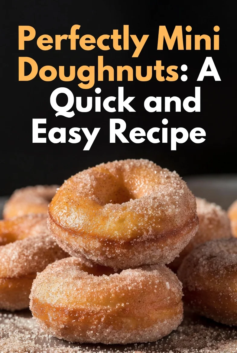 Perfectly Mini Doughnuts: A Quick and Easy Recipe
