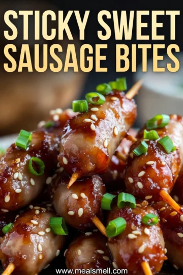 Sticky Sweet Sausage Bites: Easy 5-Ingredient Perk!
