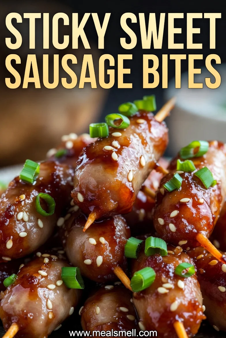 Sticky Sweet Sausage Bites: Easy 5-Ingredient Perk!