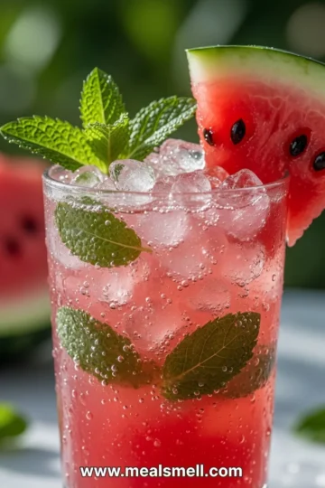 Watermelon Mint Agua Fresca Refreshing Summer Hero