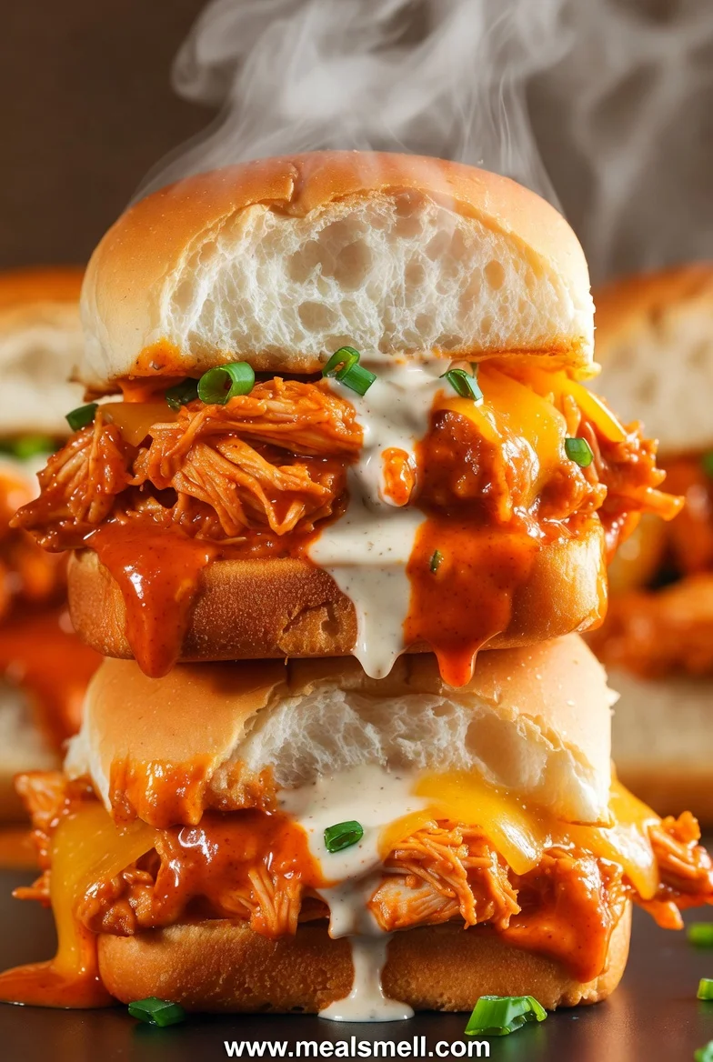 Buffalo Chicken Sliders