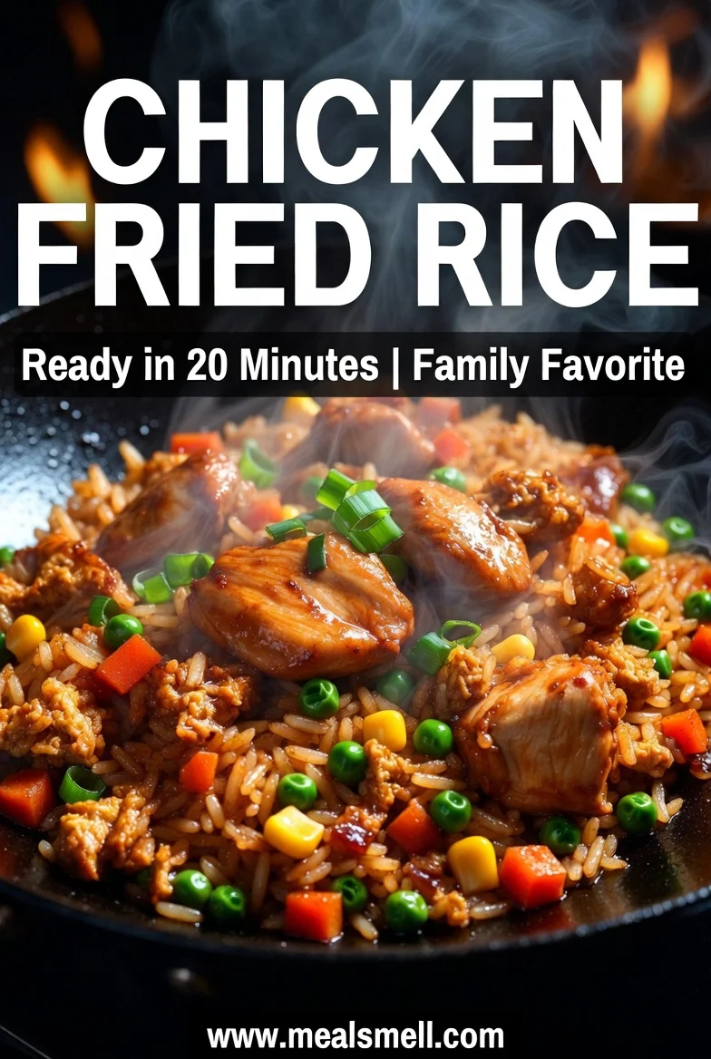 Chicken Fried Rice: Easy recipe .