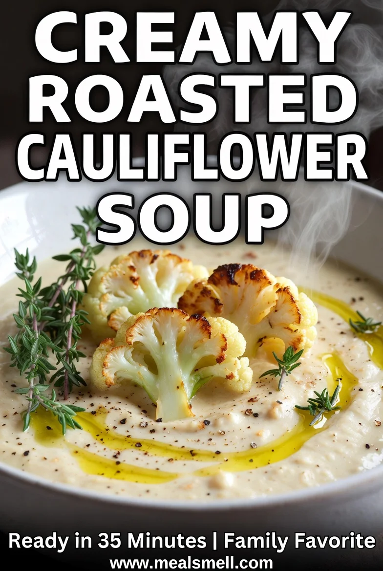 Roasted Cauliflower Soup: Best Creamy Veggie Recipe