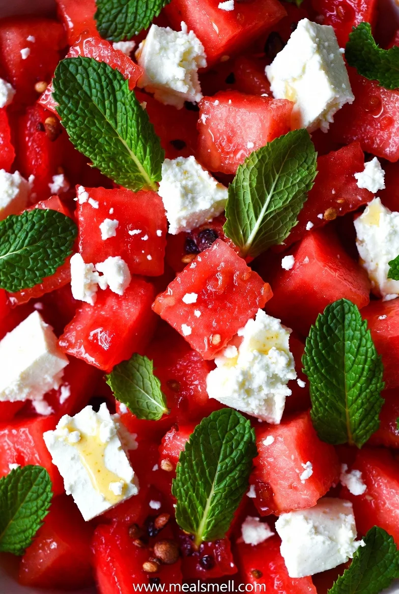 Watermelon Feta Salad The Best Refreshing Recipe.
