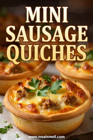 Mini Sausage Quiches: Easy and Delicious Recipe
