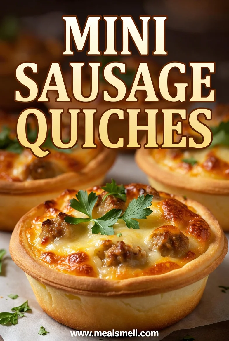 Mini Sausage Quiches: Easy and Delicious Recipe